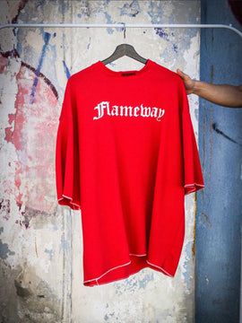 Cut and sew flame t